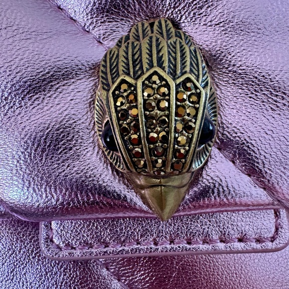 KURT GEIGER LONDON, The Kensington “ NWT Pink Quilted Shoulder Bag - Picture 10 of 17